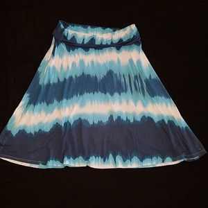 Blue & White a. n. a. Skirt